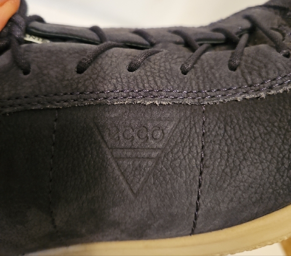 Ecco Men's Dark Blue Sneakers - Picture 2 of 7